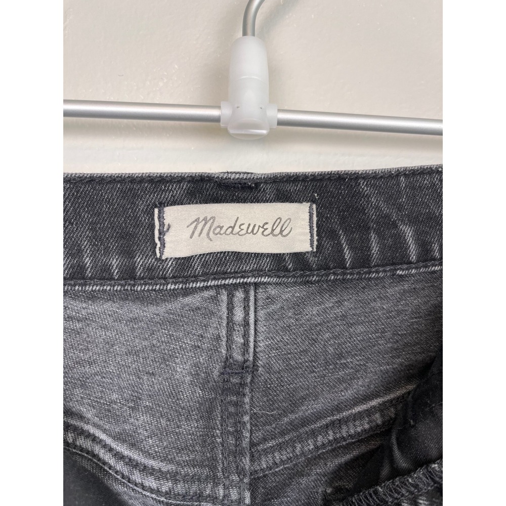 Madewell The Perfect Vintage Jean Faded Black High Rise Straight Leg Denim 28 - Picture 3 of 10